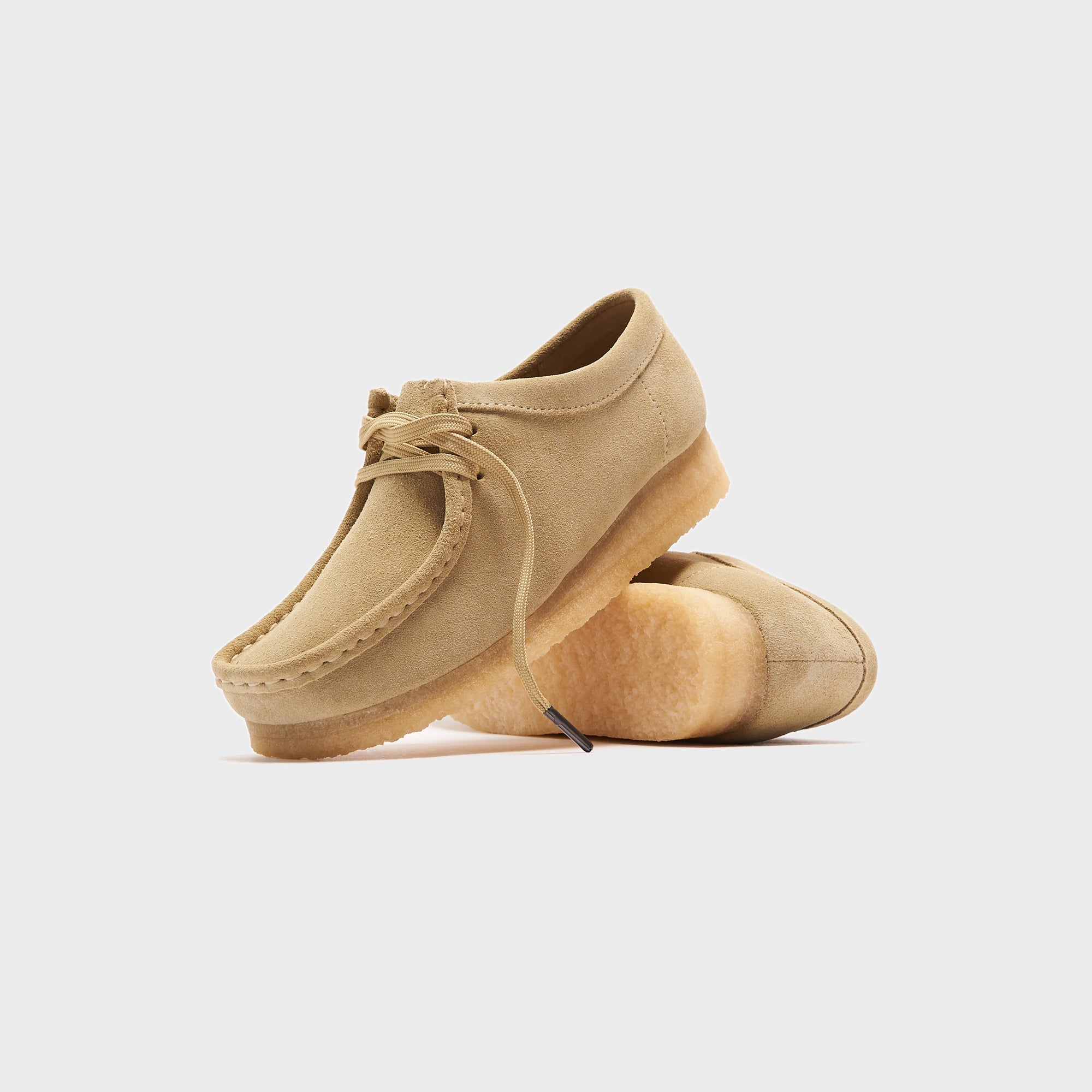 Clarks WMNS Wallabee Low - Maple