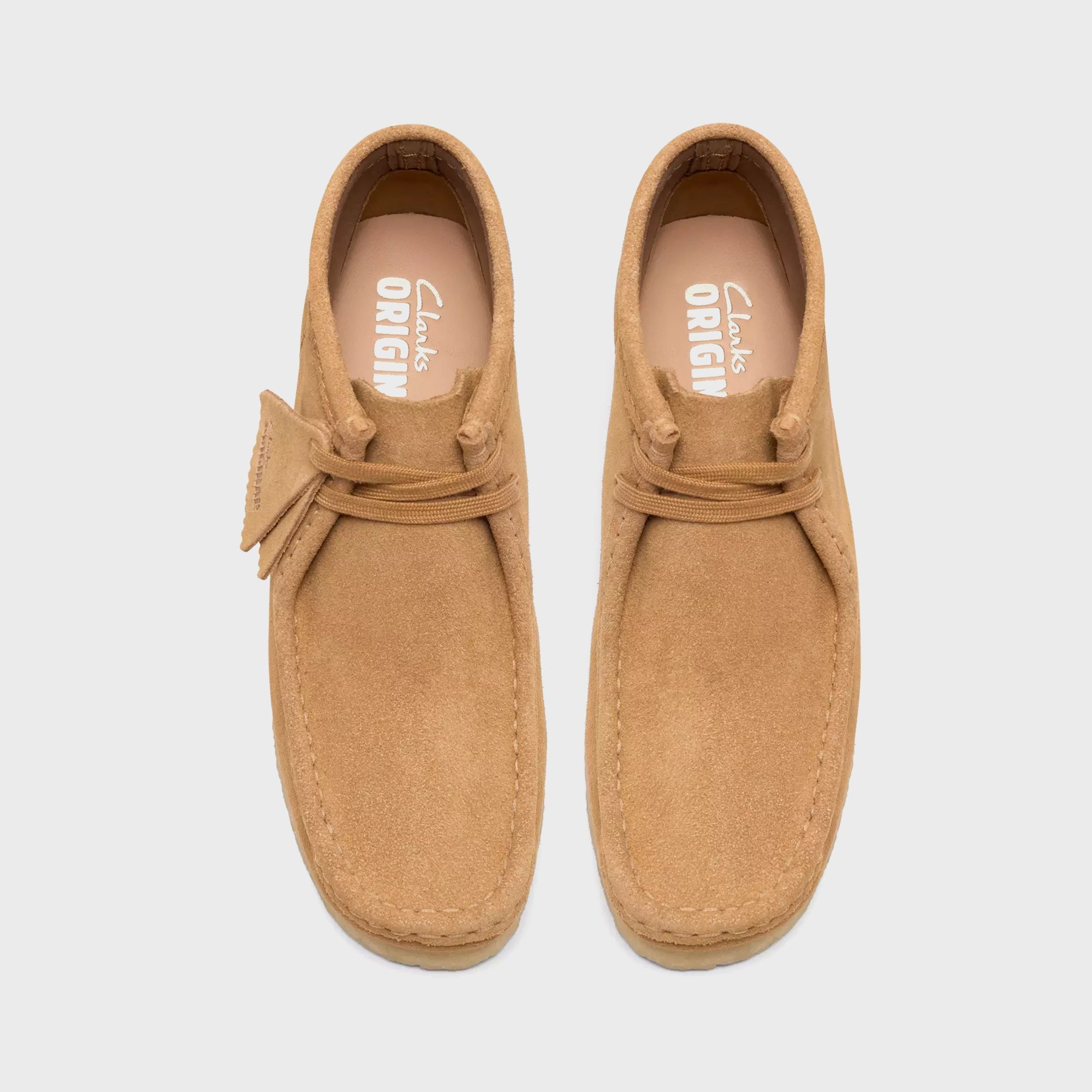 Clarks WMNS Wallabee Boot - Tan
