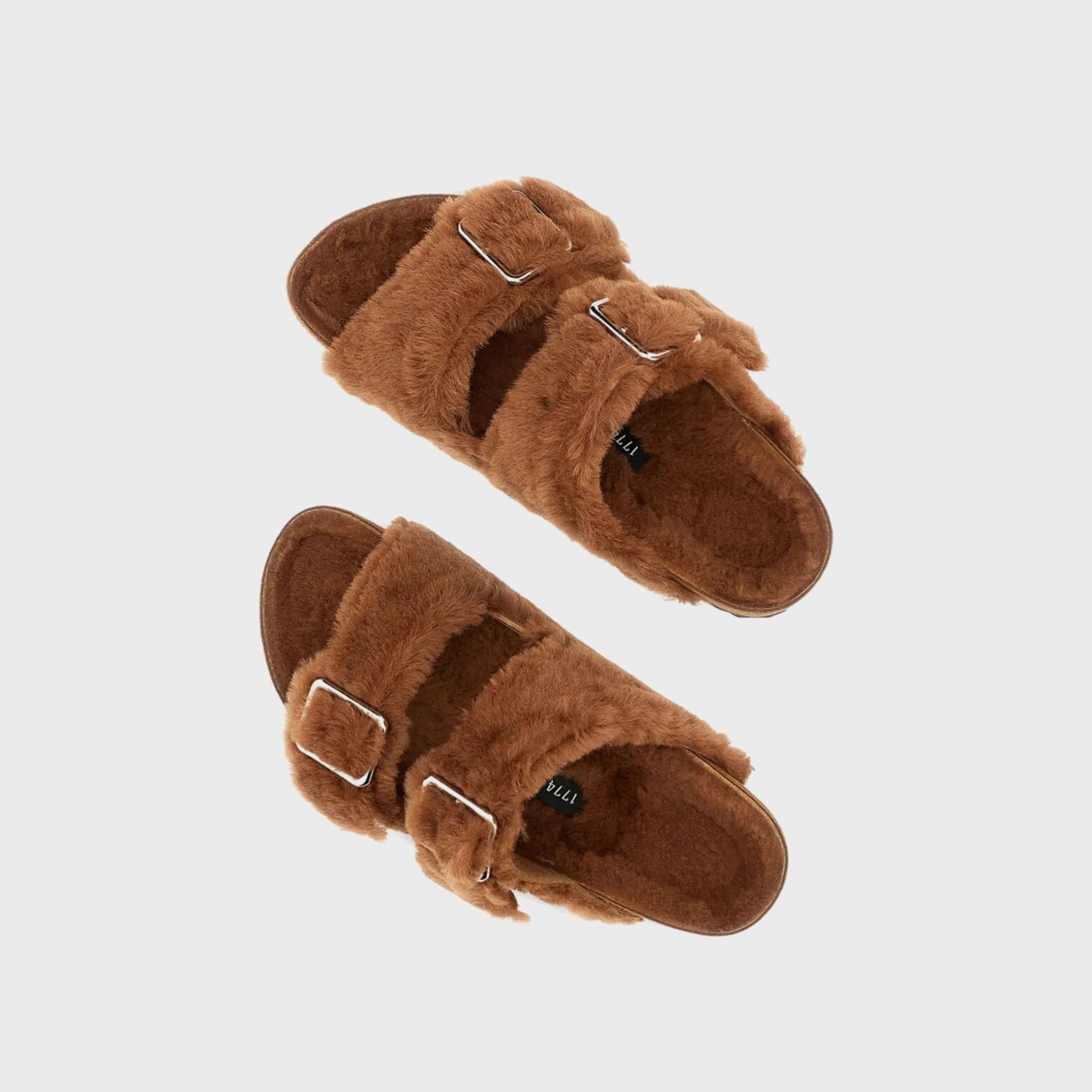 Birkenstock WMNS 1774 Arizona Shearling - Caramel