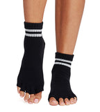 Crew-Length Indoor Socks for Everyday Home Stretching