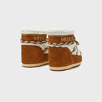Moon Boot WMNS Icon Low Shearling - Whisky / Off White