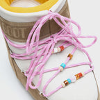 Moon Boot x Guest In Residence WMNS Beaded Suede Boots - Honey / White Sand