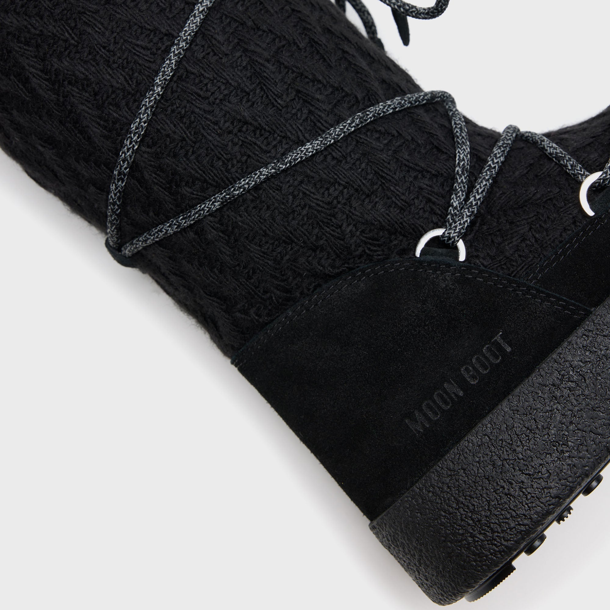 Moon Boot x Guest In Residence WMNS Knit No Lace Boots - Black