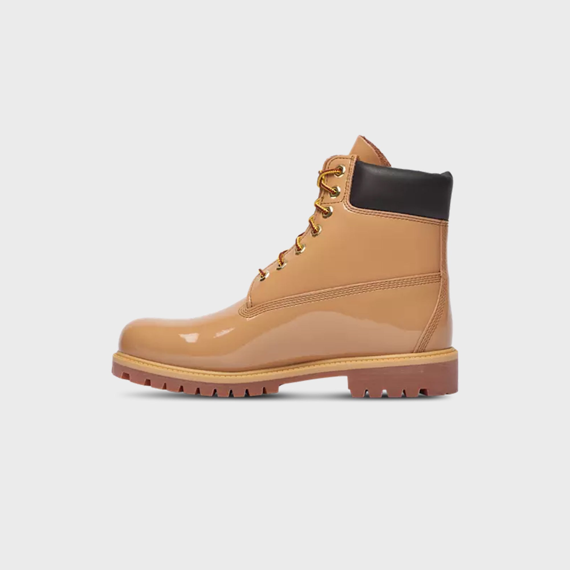 Timberland WMNS 6-Inch Lace Up Waterproof Boot - Beige Full-Grain