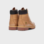 Timberland WMNS 6-Inch Lace Up Waterproof Boot - Beige Full-Grain