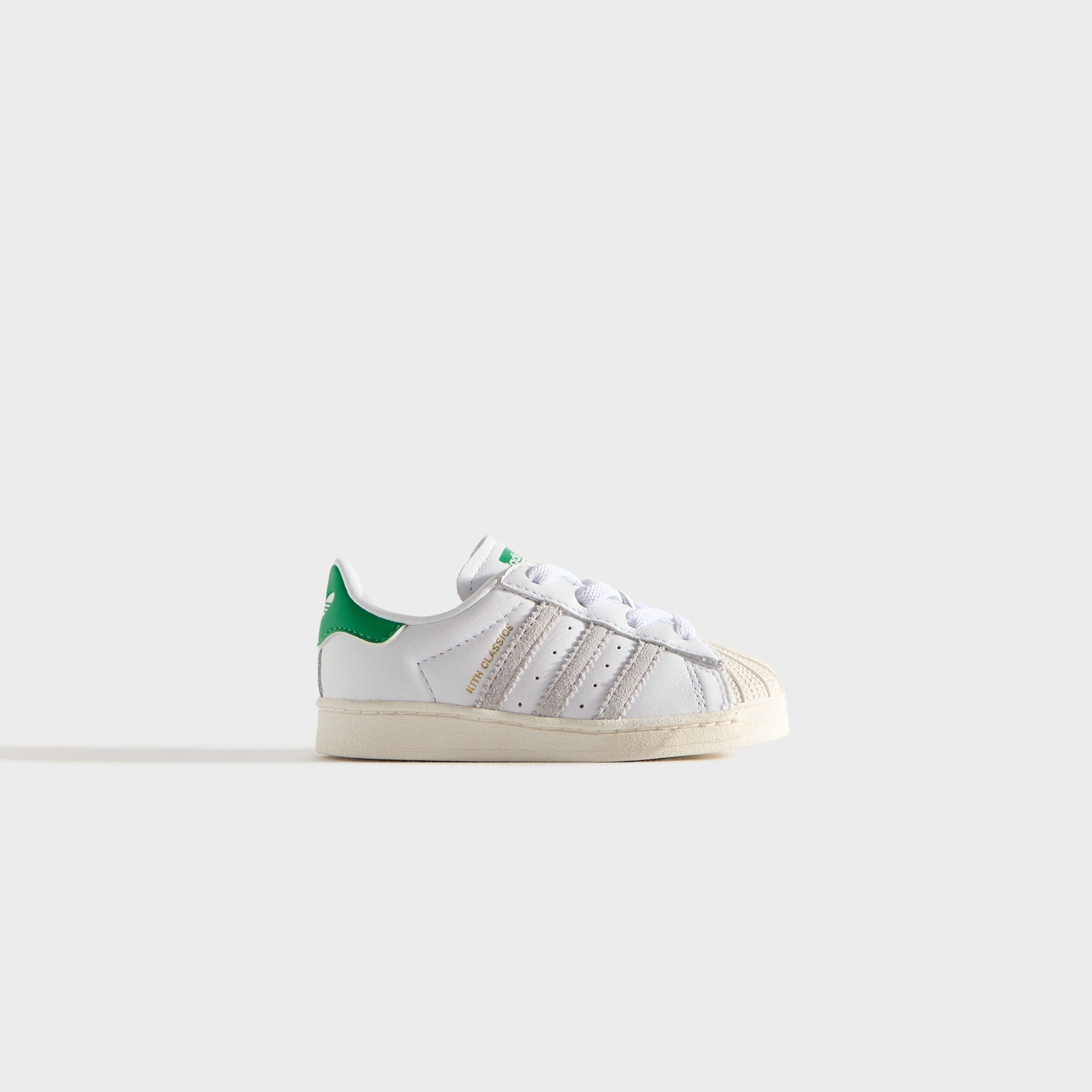 Kith Kids Classics for adidas Originals TD Superstar - White / Fairway Green