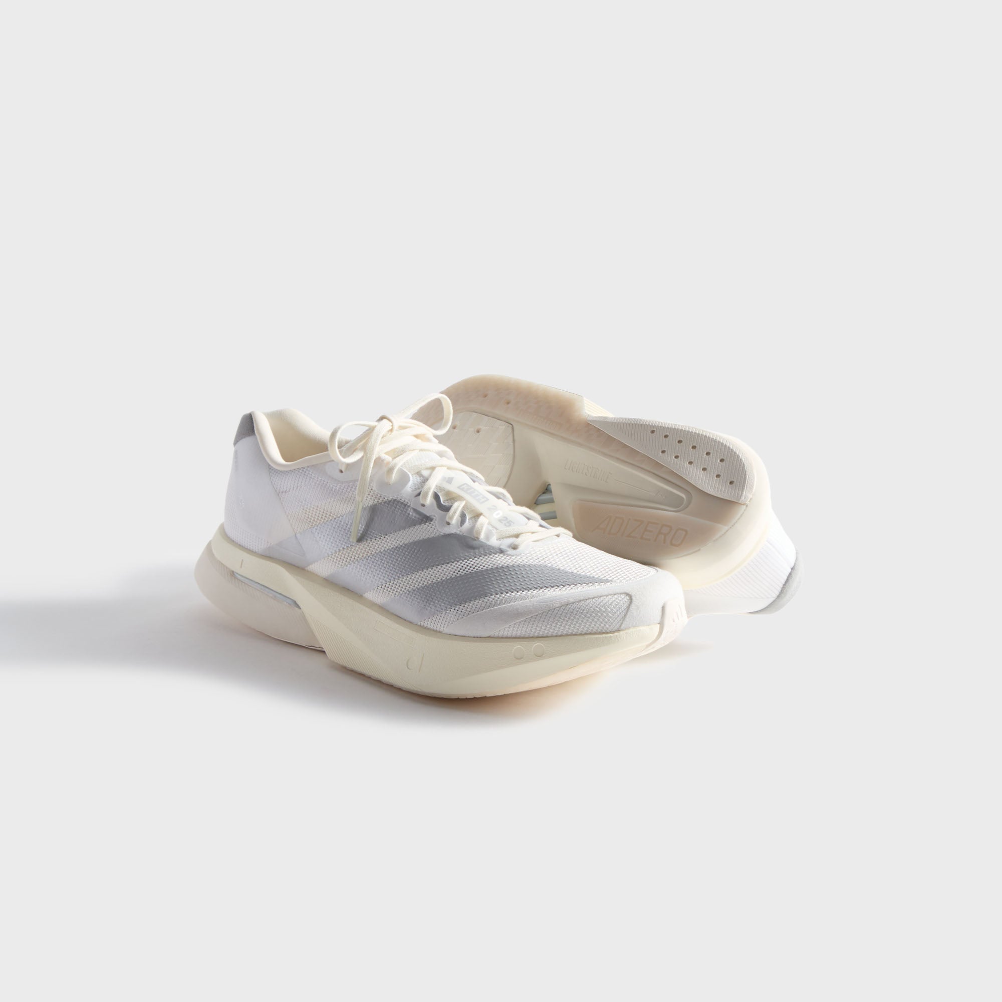 Kith for adidas Adizero Boston 13 - White / Silver Metallic / Grey