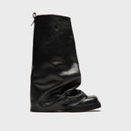 The Attico Robin Combat Boot - Black