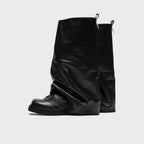 The Attico Robin Combat Boot - Black