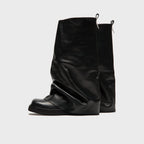 The Attico Robin Combat Boot - Black