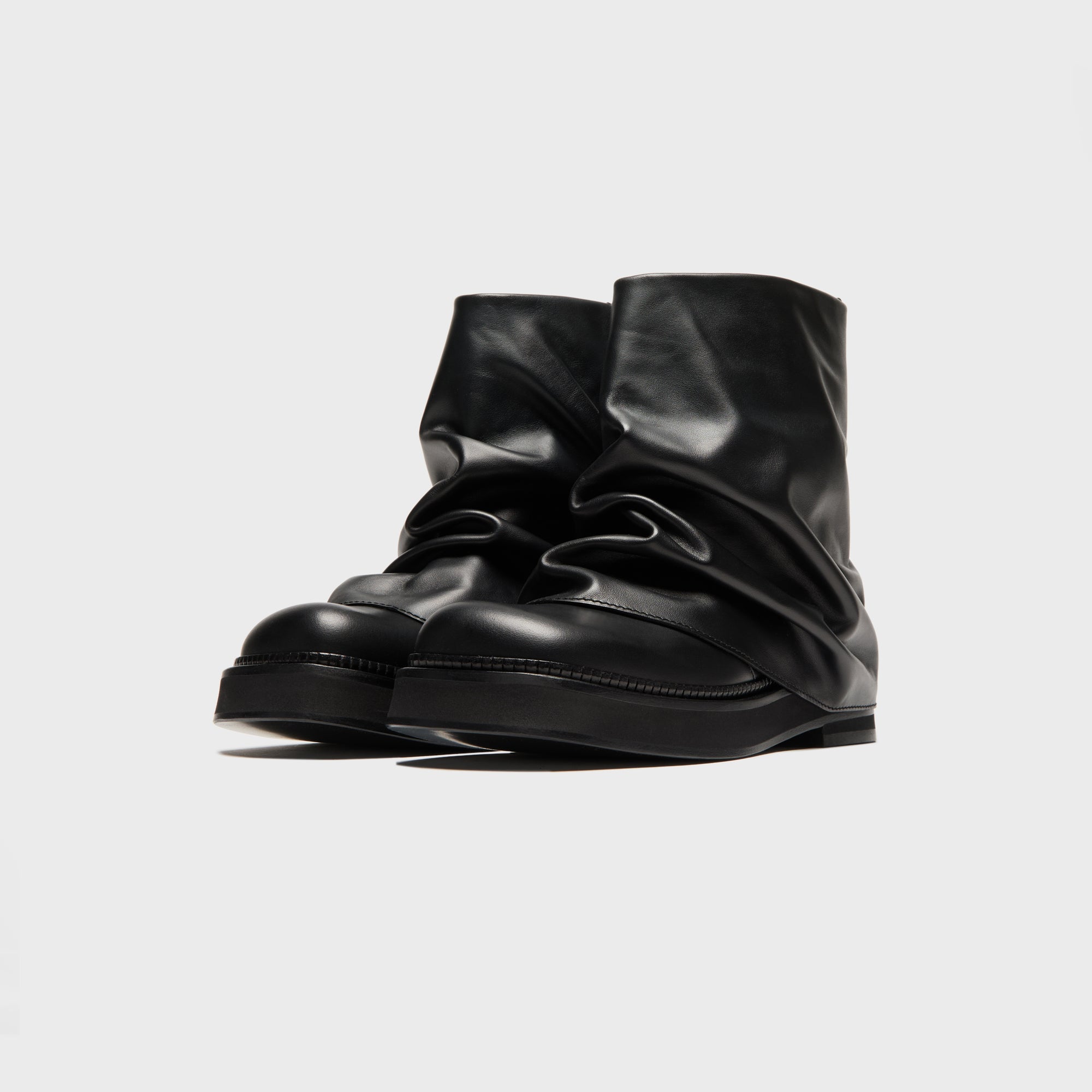 The Attico Mini Robin Combat Boot - Black