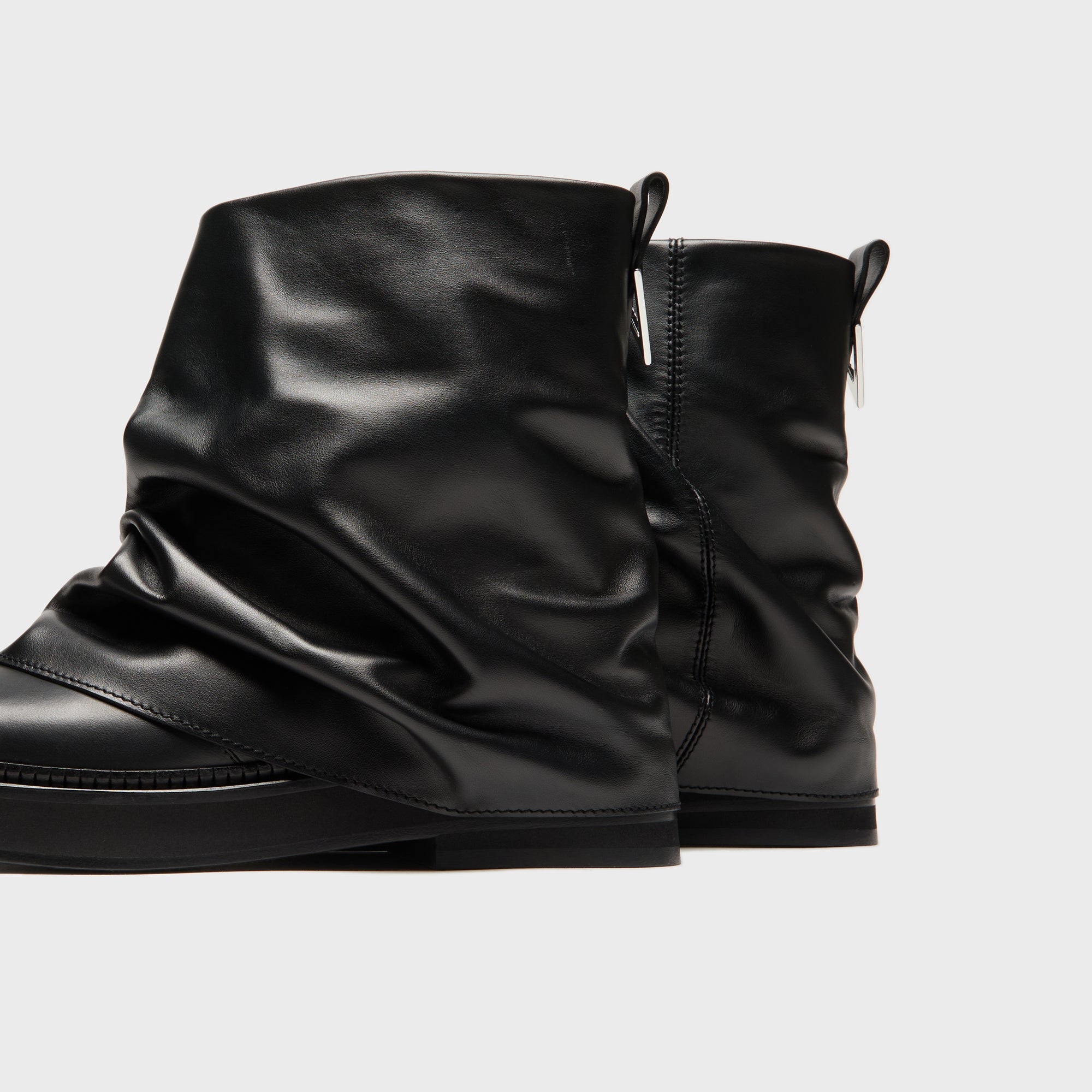 The Attico Mini Robin Combat Boot - Black