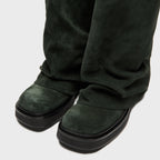 The Attico Robin Combat Boot - Moss