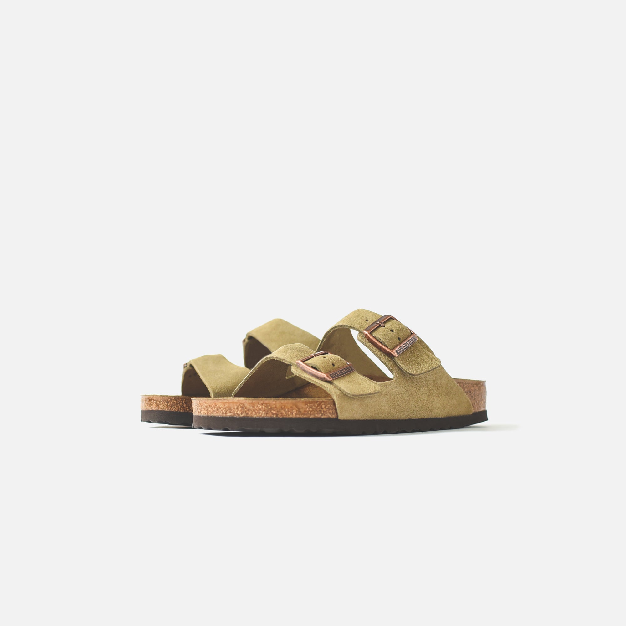 Birkenstock WMNS Arizona Suede - Taupe
