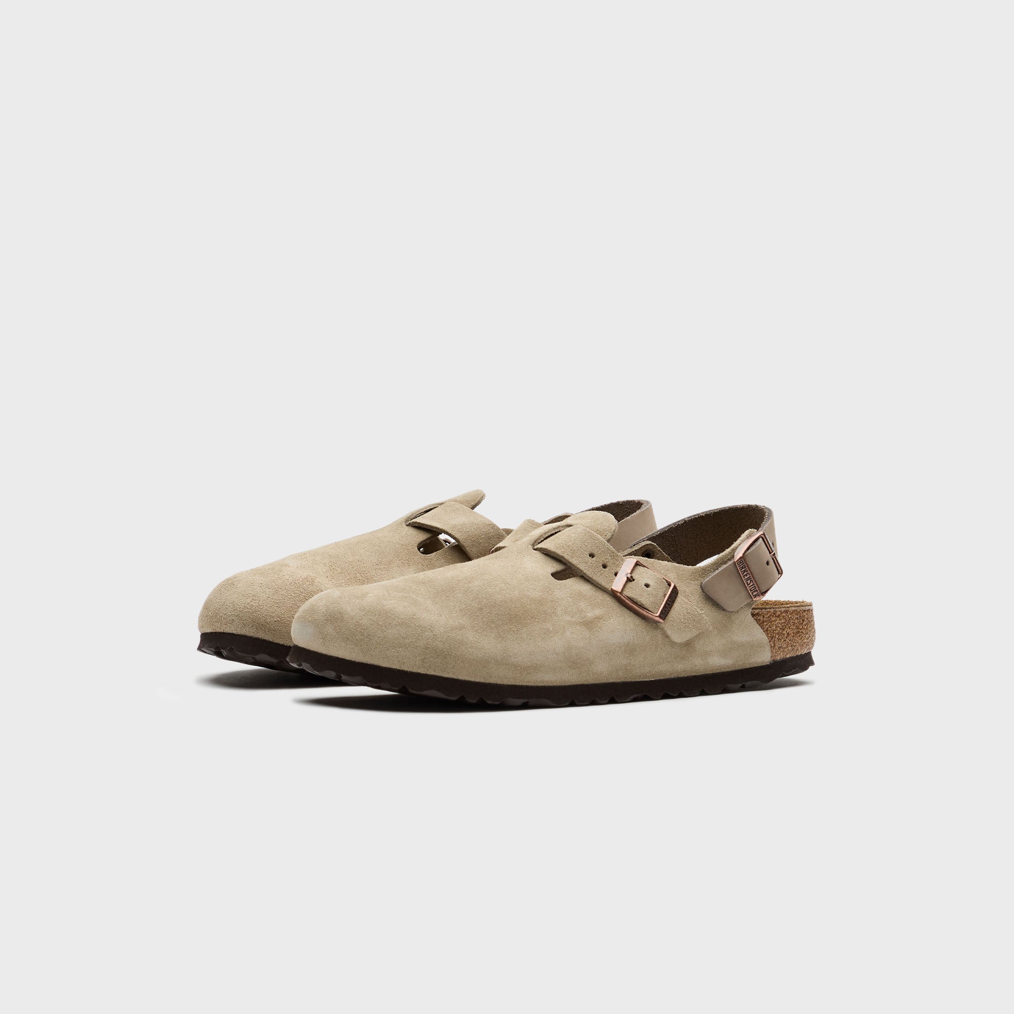 Birkenstock WMNS Tokio Suede - Taupe