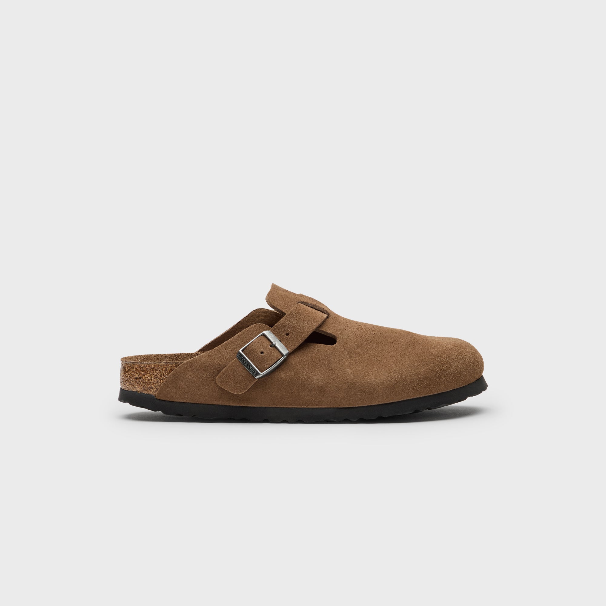 Birkenstock WMNS Boston Soft Footbed - Dark Tea