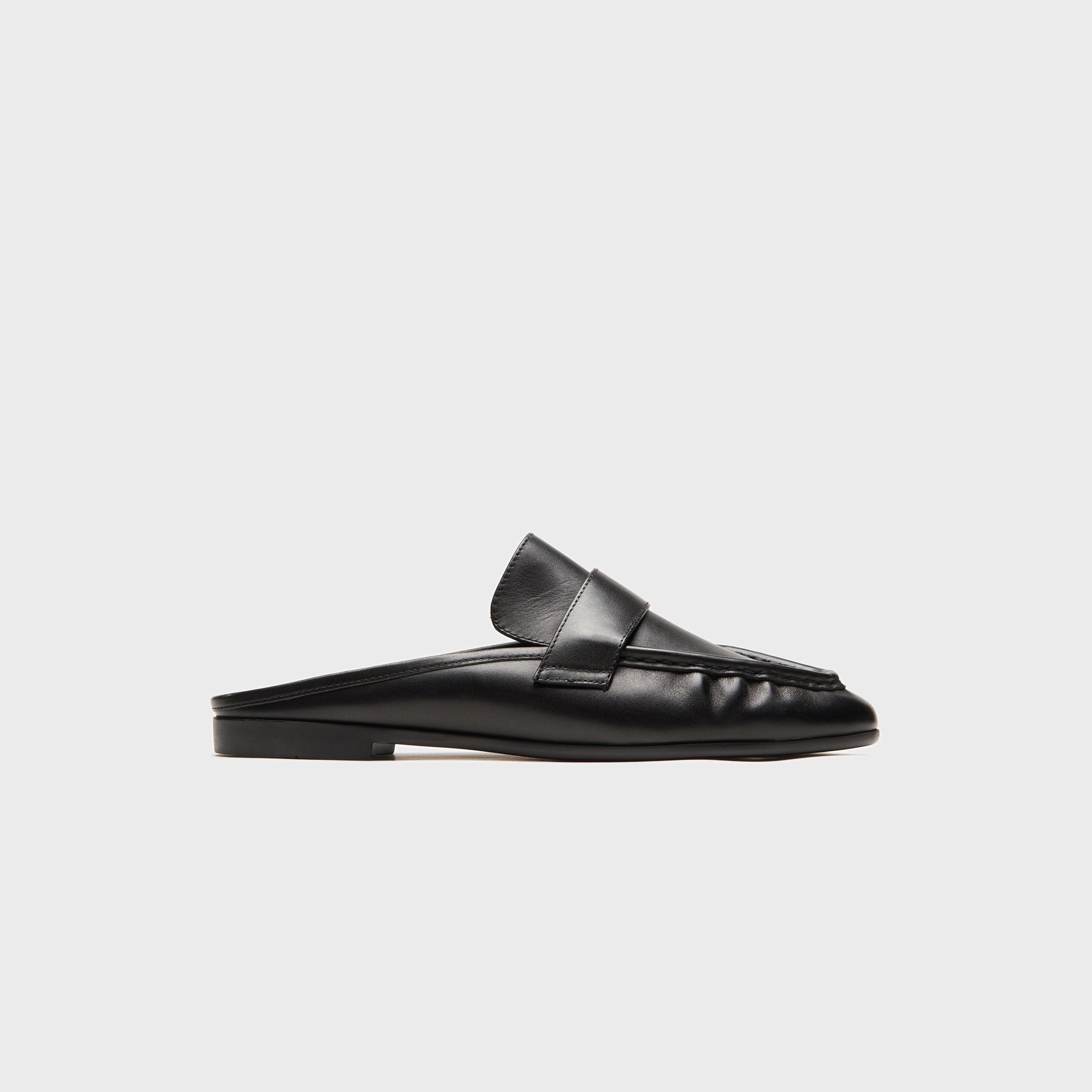 Black Suede Studio Gabby Loafers - Black