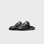 Black Suede Studio Gabby Loafers - Black