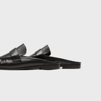 Black Suede Studio Gabby Loafers - Black