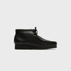 Clarks WMNS Wallabee RB Boot - Black / Black