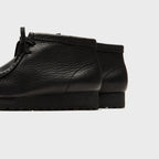 Clarks WMNS Wallabee RB Boot - Black / Black
