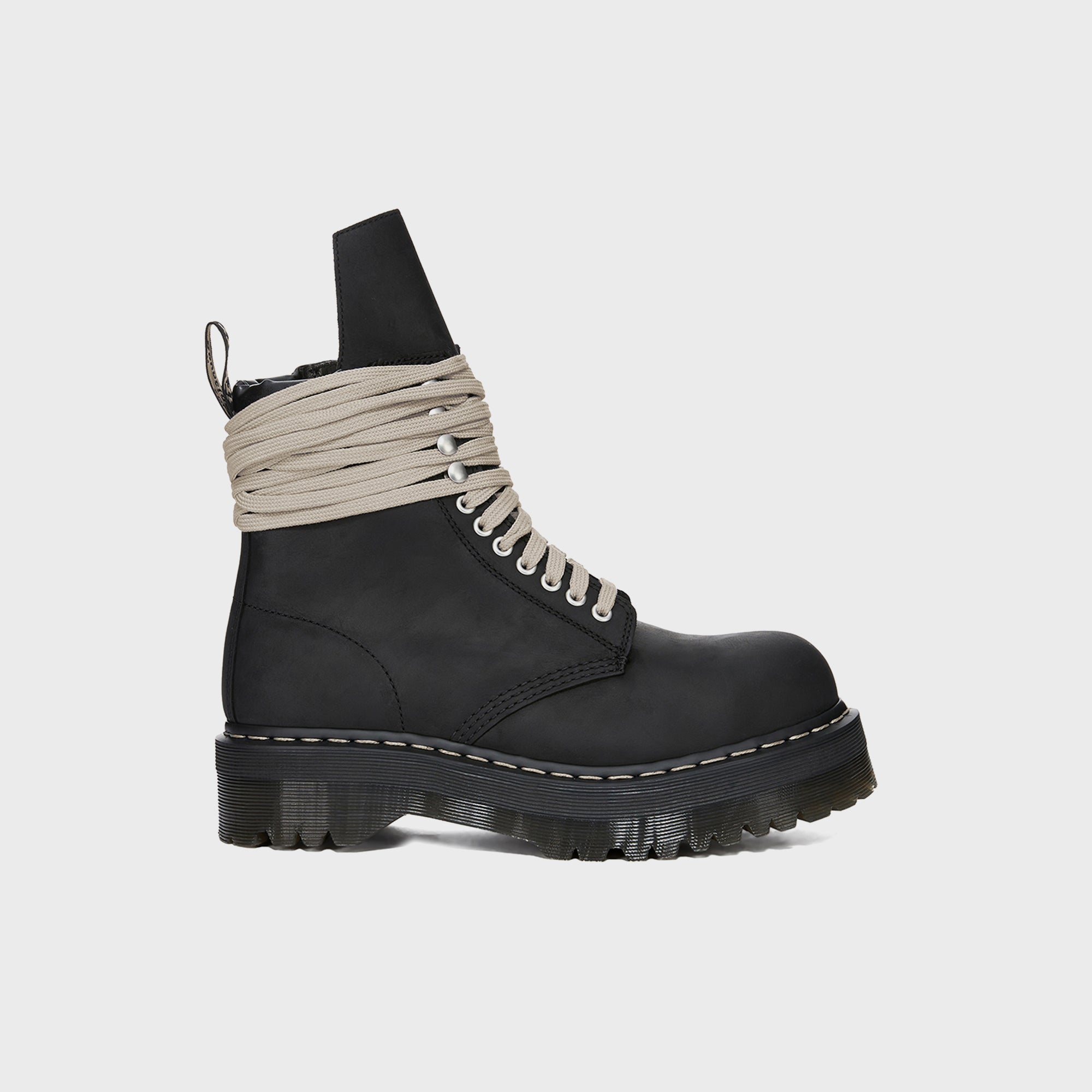Dr. Martens x Rick Owens WMNS Quad Sole Steel Toe Boot - Black