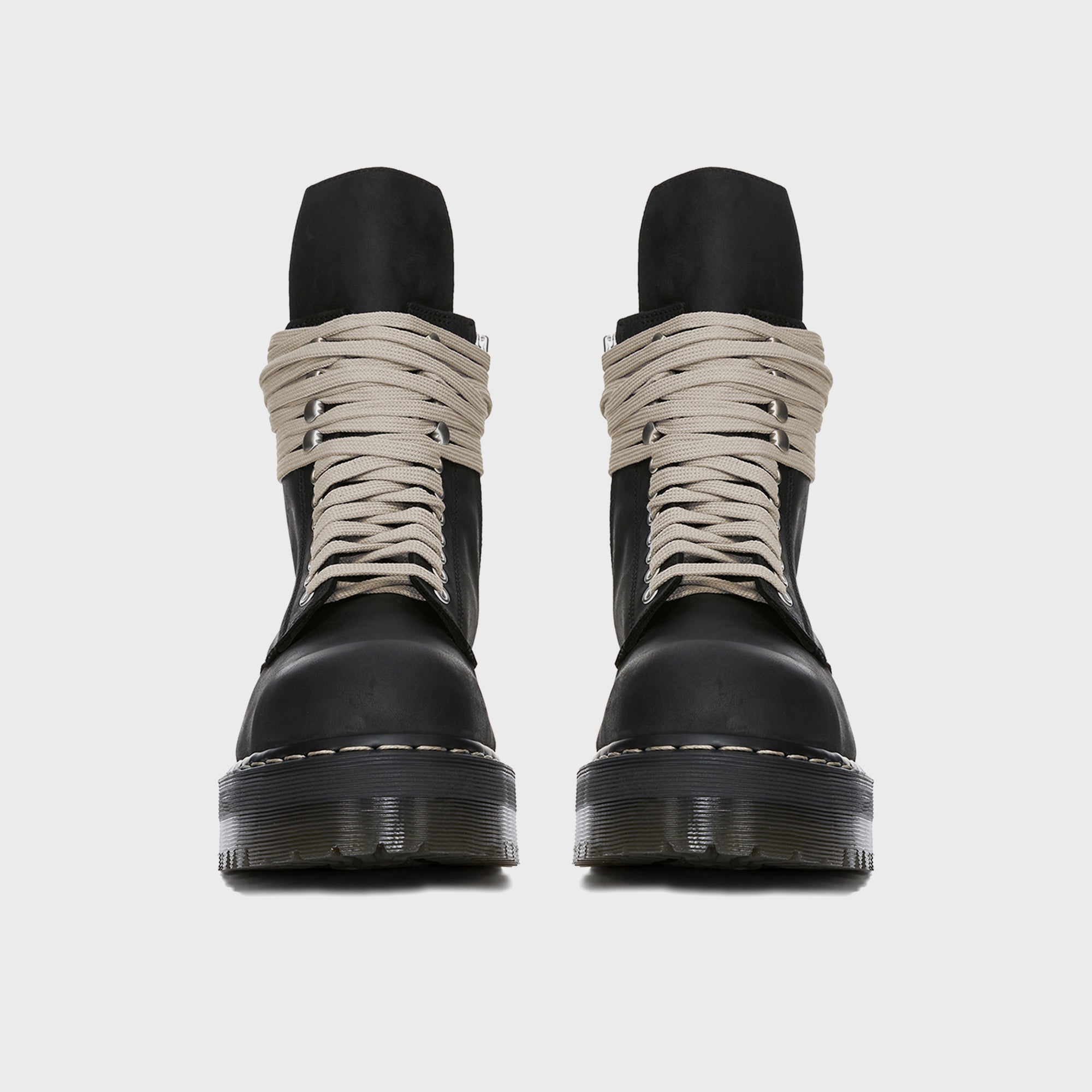 Dr. Martens x Rick Owens WMNS Quad Sole Steel Toe Boot - Black