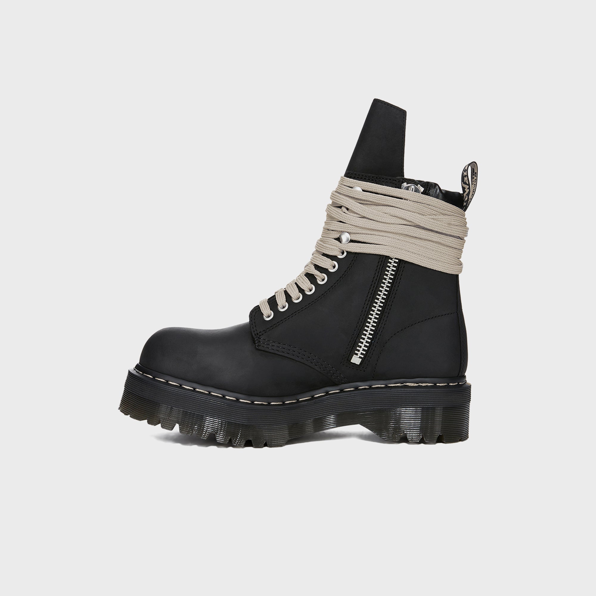 Dr. Martens x Rick Owens WMNS Quad Sole Steel Toe Boot - Black