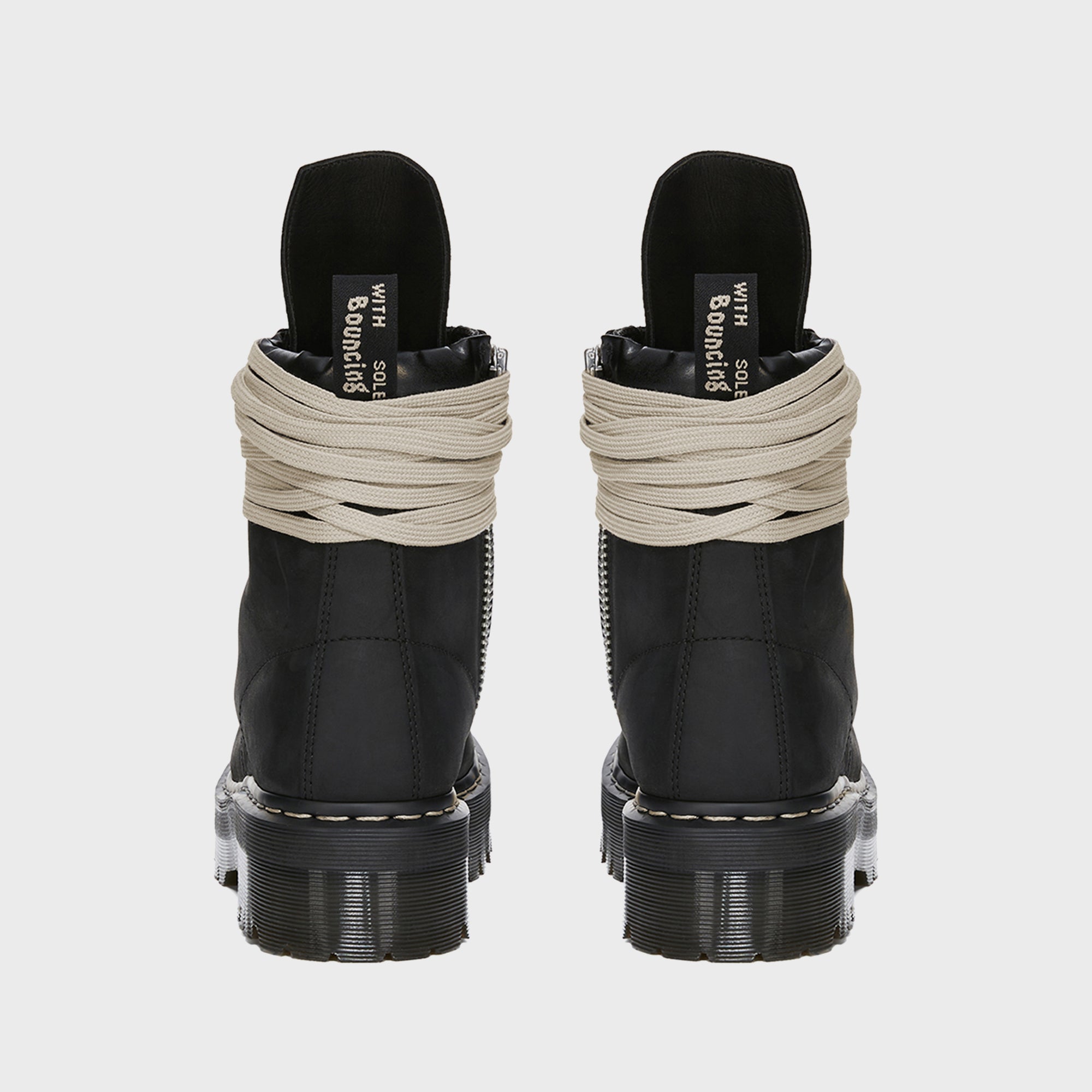 Dr. Martens x Rick Owens WMNS Quad Sole Steel Toe Boot - Black