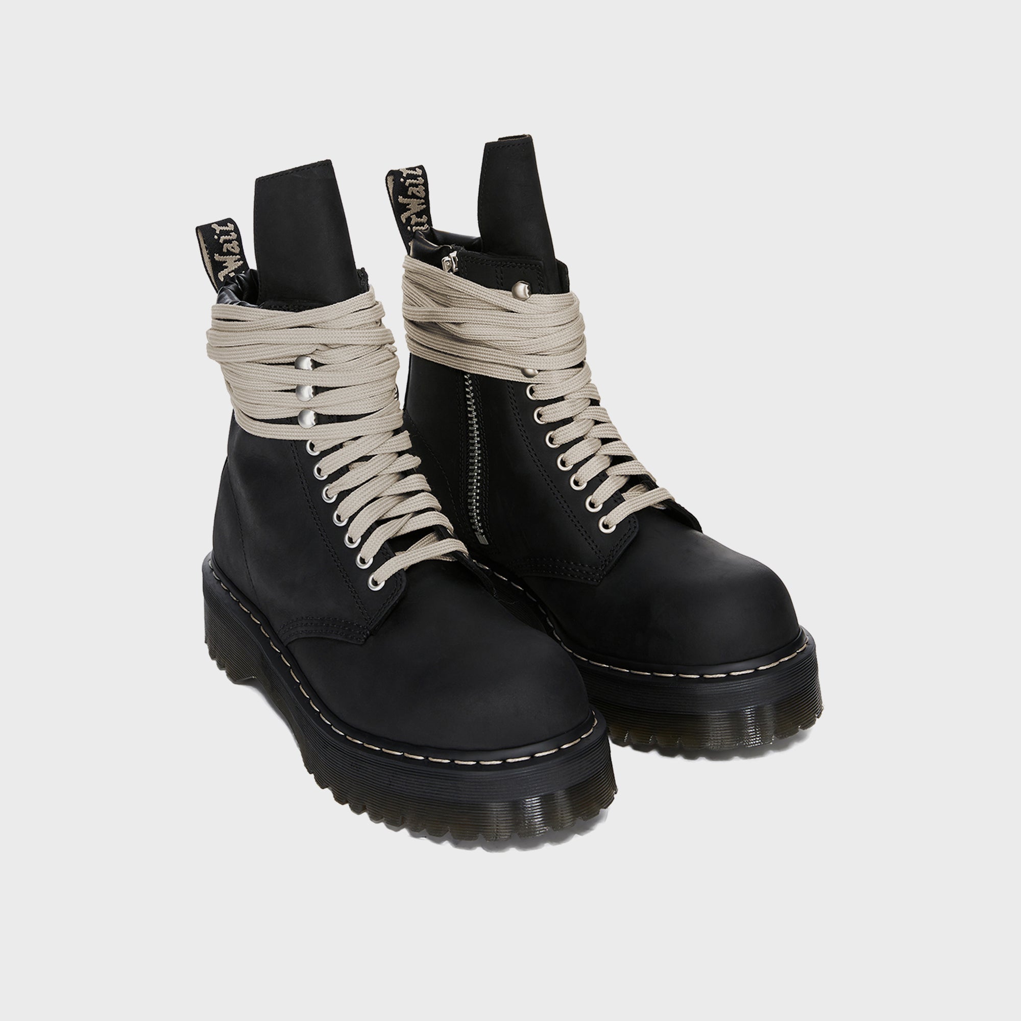 Dr. Martens x Rick Owens WMNS Quad Sole Steel Toe Boot - Black