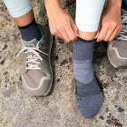 Crew-Length Grip Socks for Everyday Indoor Activity