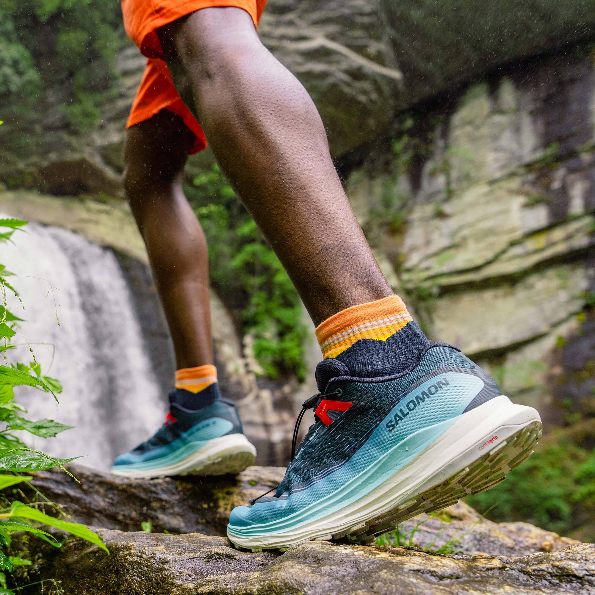 Crew-Length Grip Socks for Everyday Indoor Activity