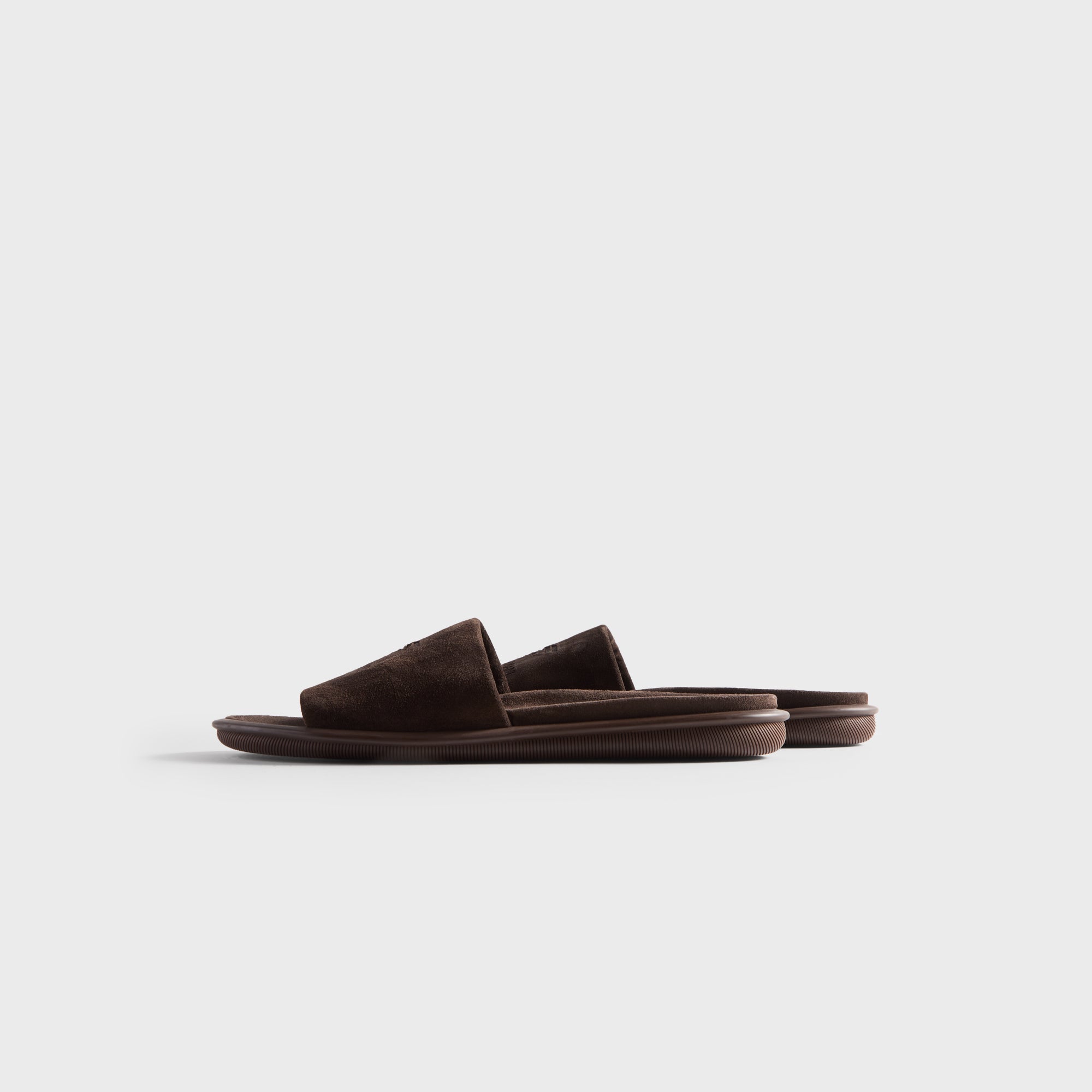 Giorgio Armani & Kith Suede Slides - Pepe