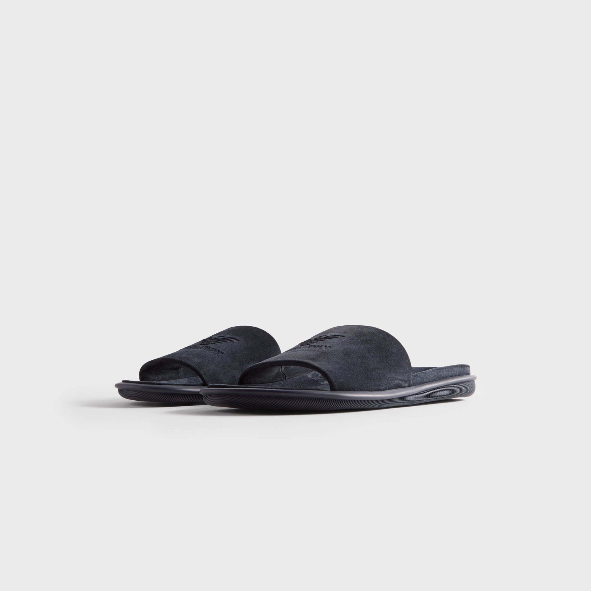 Giorgio Armani & Kith Suede Slides - Tempesta