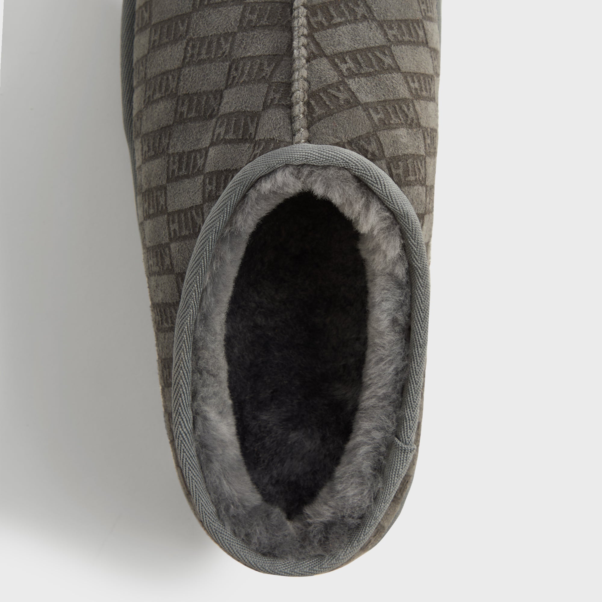 Kith Monogram Shearling Slippers - Idea