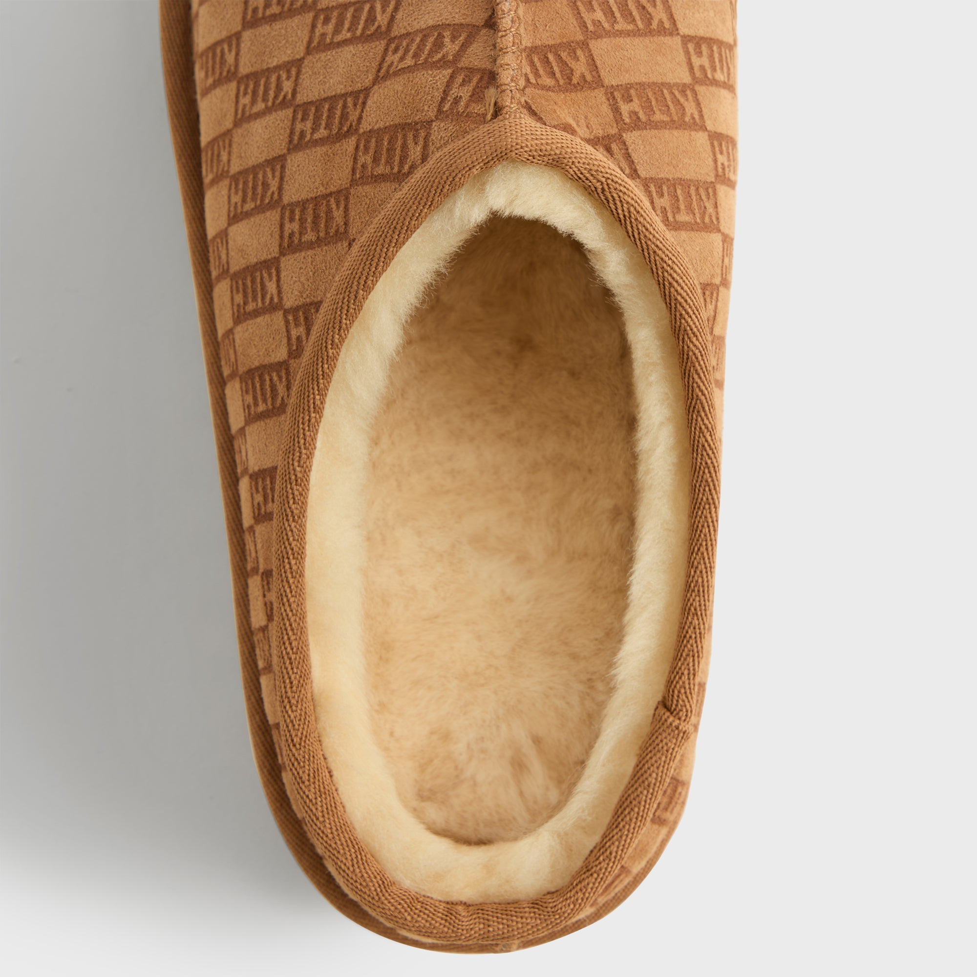 Kith Monogram Shearling Slippers - Loft