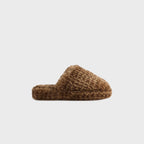 Kith Women Monogram Shearling Slippers - Legacy