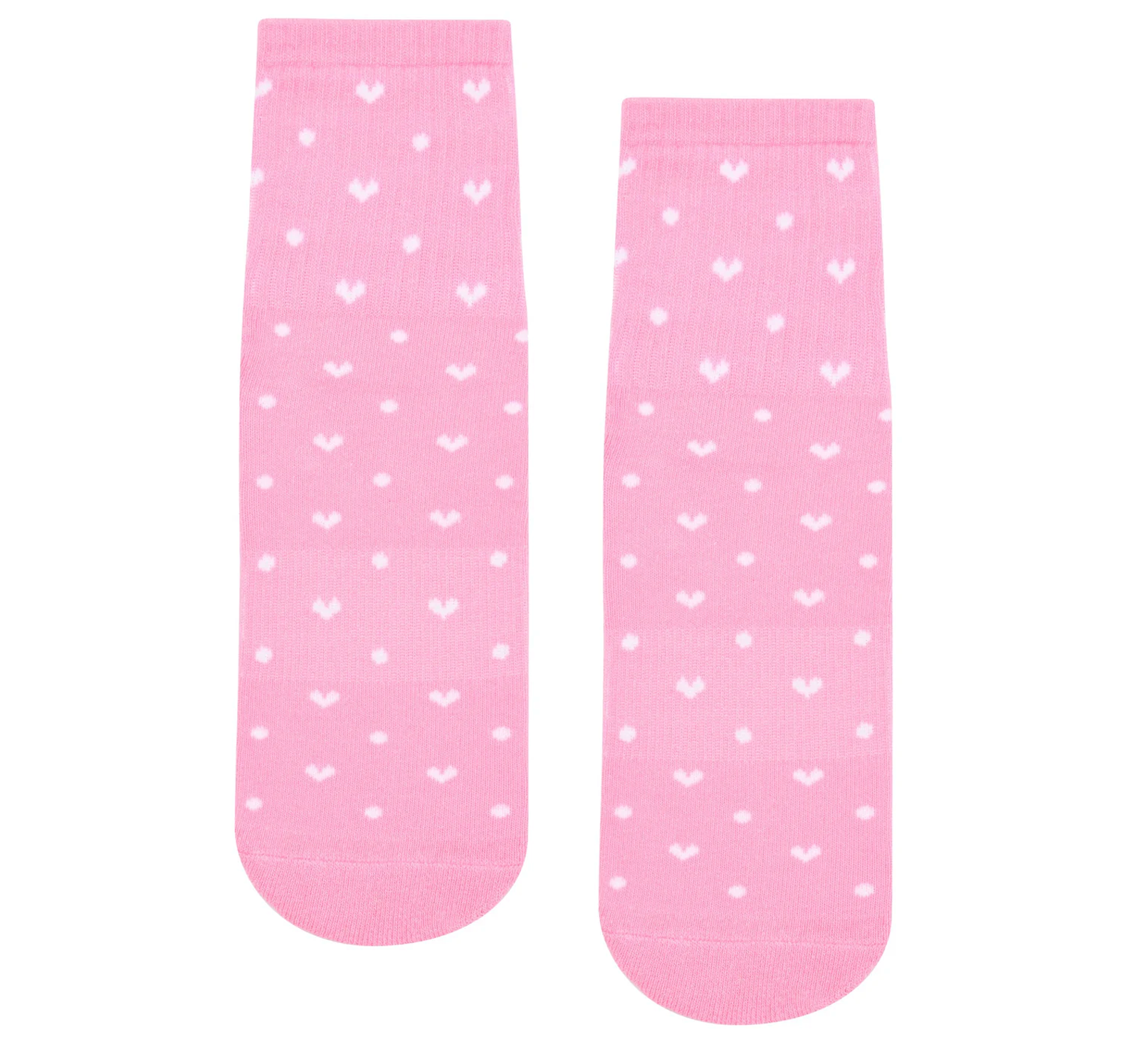 Retro-Inspired Crew Socks with Non-Slip Grip for Studios