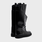 The Attico Passeggiata Combat Boot - Black