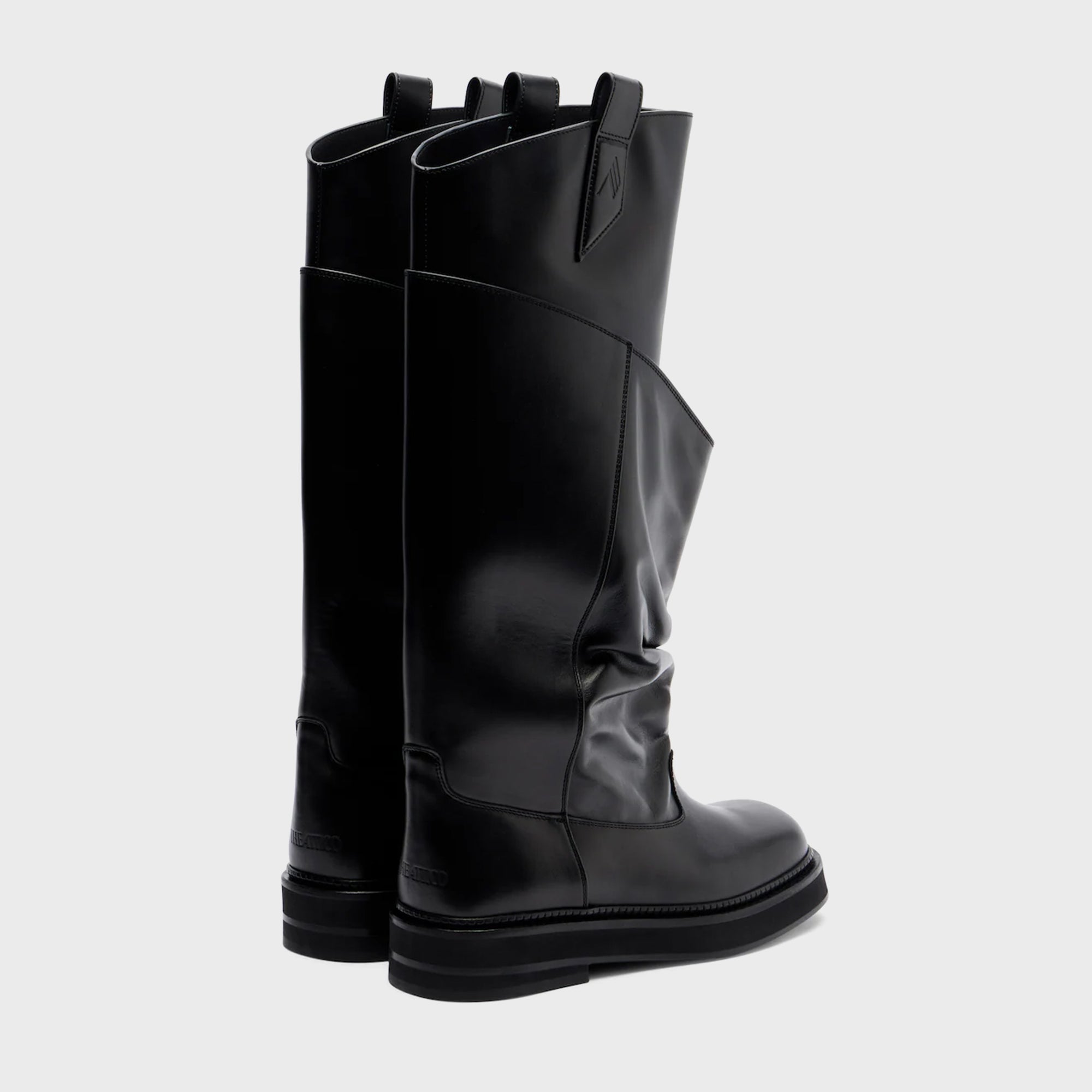 The Attico Passeggiata Combat Boot - Black