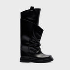 The Attico Passeggiata Combat Boot - Black