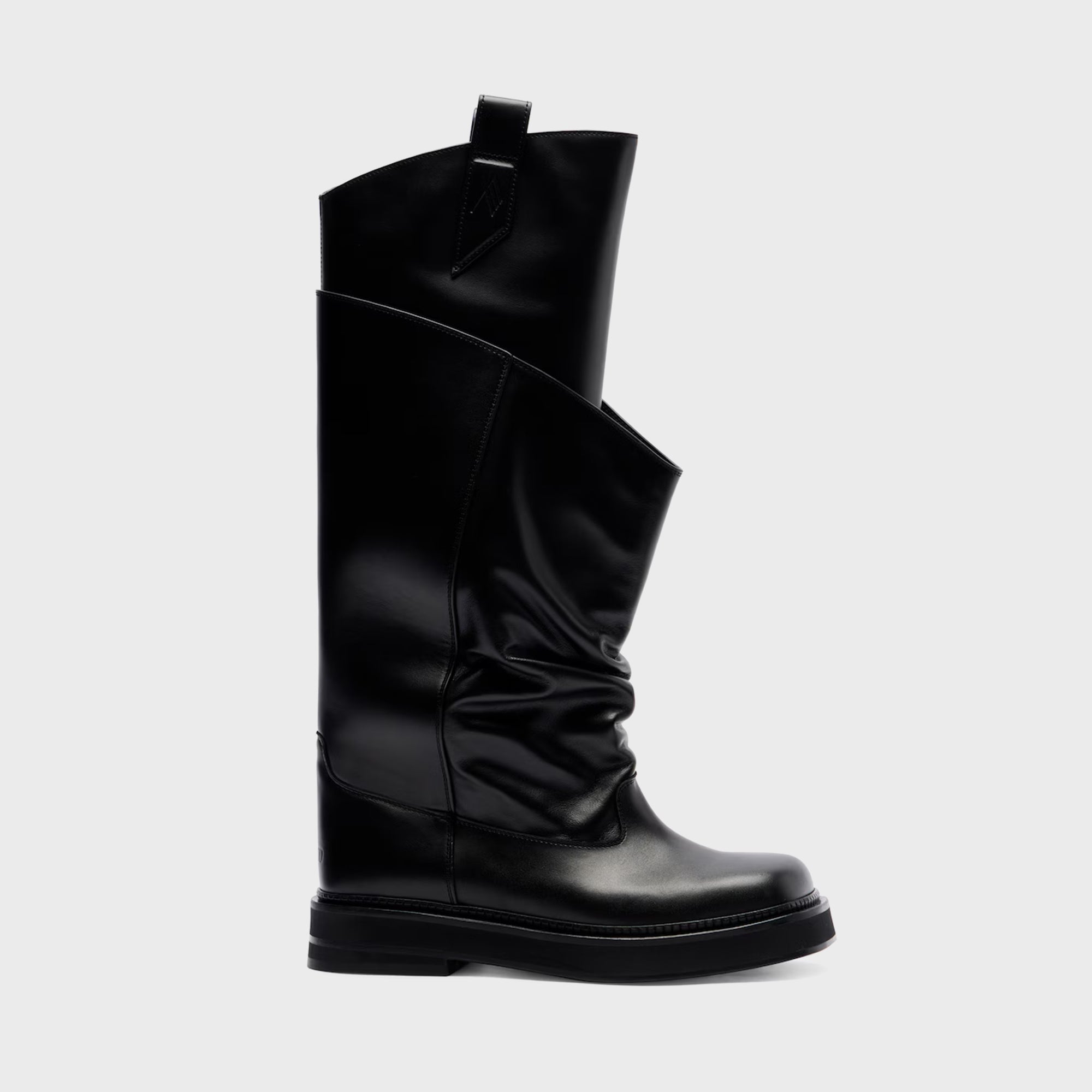 The Attico Passeggiata Combat Boot - Black