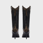 Paris Texas Lidia Western Embroidered Boot 70 - Black