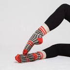Crew-Length Indoor Socks for Light Fitness and Comfort