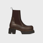 Rick Owens WMNS Beatle Bogun Chelsea Boots - Dark Dust