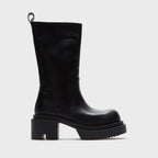 Rick Owens Concordians Calf Pull On Bogun Boots - Black