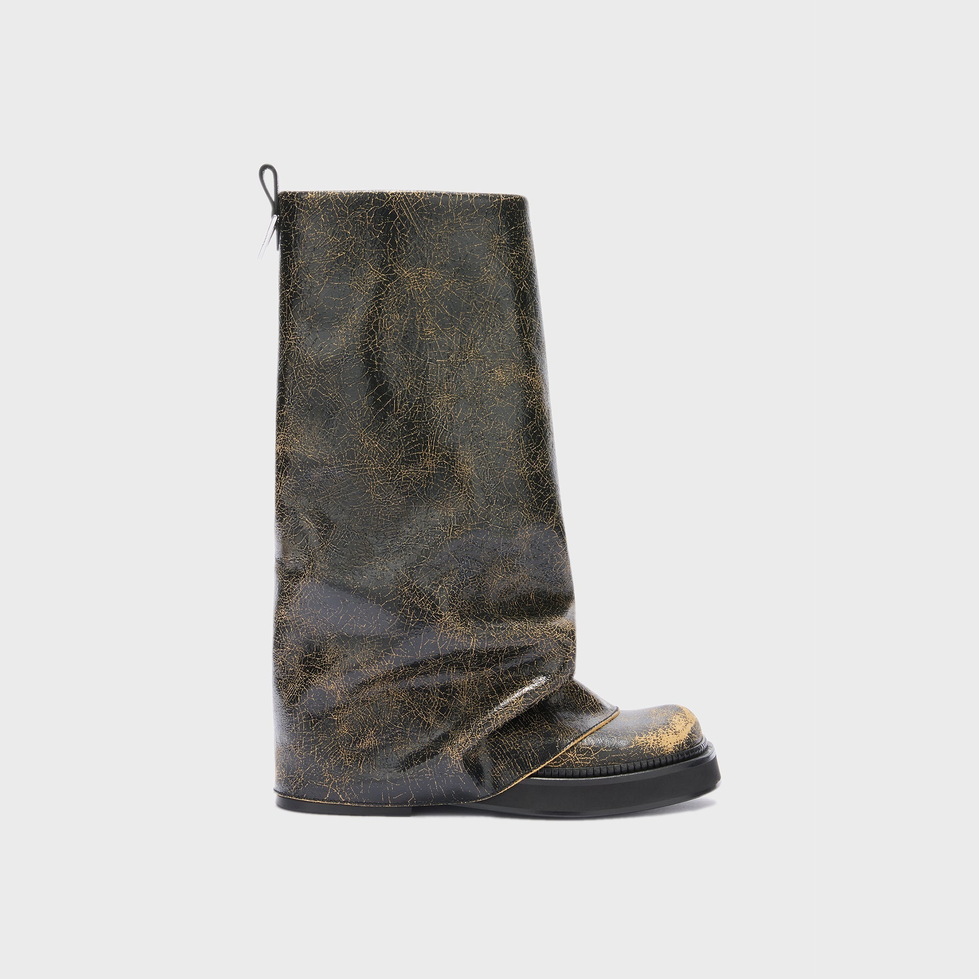 The Attico Robin Combat Boot - Brown