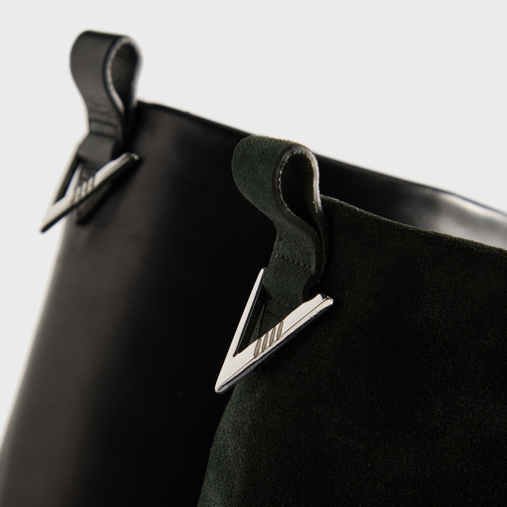 The Attico Robin Combat Boot - Black