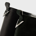 The Attico Mini Robin Combat Boot - Black