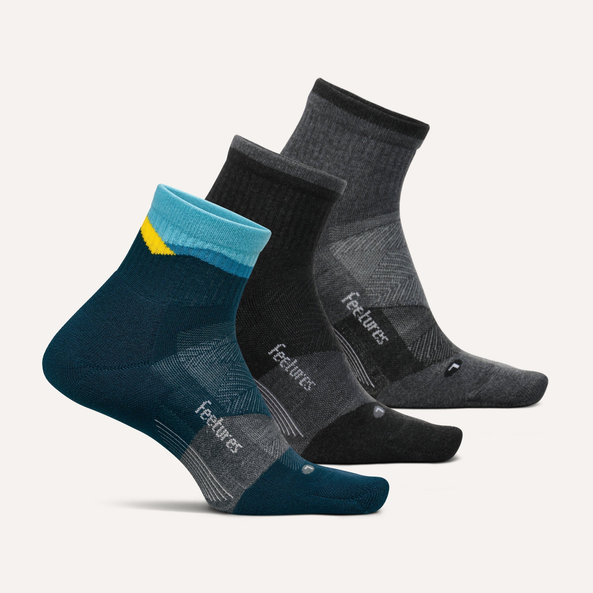 Crew-Length Grip Socks for Everyday Indoor Activity